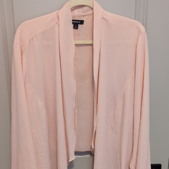 torrid Jackets & Blazers - Torrid Soft Pink Blazer